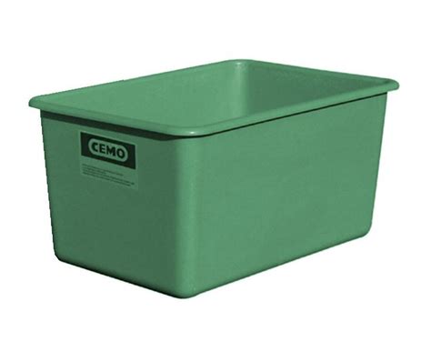 cemo  litre green grp container