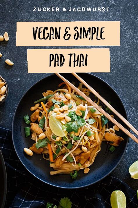 Vegan Pad Thai With Veggie Noodles Tofu Artofit