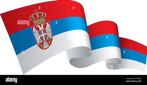 Serbia flag, vector illustration Stock Vector Image & Art - Alamy