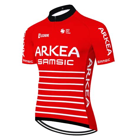 2023 fietskleding dames arkea proteam frança manga curta camisa de