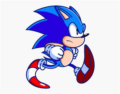 Sonic The Hedgehog Clipart Animation Classic Sonic Run  Free