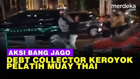 Kronologi Detik Detik Gerombolan Diduga Debt Collector Keroyok Pelatih