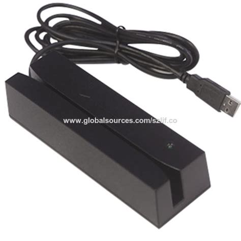 Buy Wholesale China Metal Housing Durable Usb 3 Tracks Msr Stripe Card Reader Magnetic Card ...