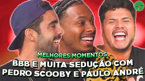 BBB E MUITA SEDUÇÃO PEDRO SCOOBY E PAULO ANDRÉ NO SHOW DO MIMI