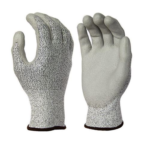 Gauge Uhmwpe Hppe Liner Nitrile Smooth Coated Cut Resistant Gloves