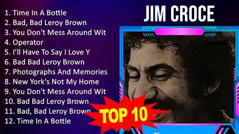 J I M C R O C E 2023 Mix Top 10 Best Songs Greatest Hits Full