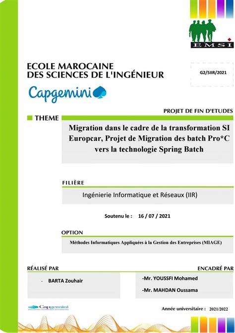 ≡ Issuu ᐈ Rapport De Mon Stage Pfe Ebook Pdf