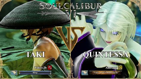 Soulcalibur Vi Txkyo B Taki Vs Amesang Quintessa Xbox Series X