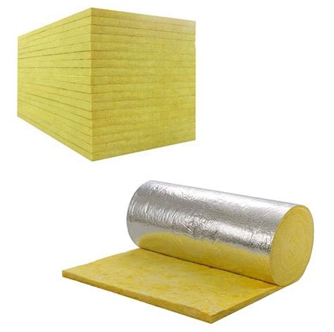 Yellow Insulation 32kg M3 25mm Thick Fiber Glass Wool Board Panels China Glass Wool And Glass