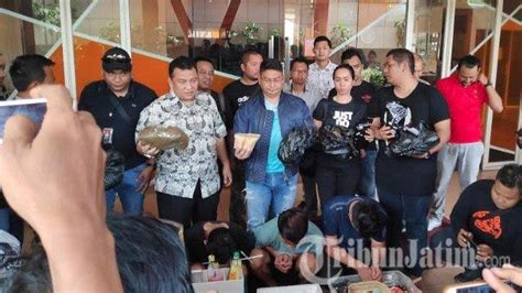 Pembuat Dan Peracik Ganja Sintetis Di Surabaya Diduga Kuat Bagian