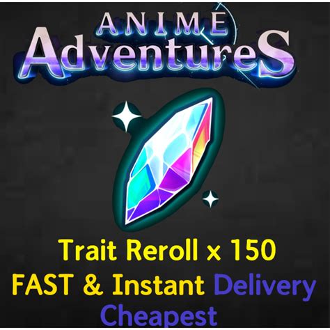 Anime Adventures Trait Reroll Other Game Items Gameflip