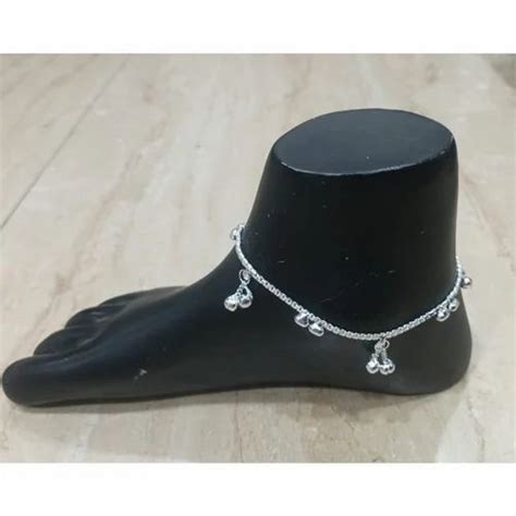 Alloy Traditional 25g Ladies Artificial Anklet At Rs 35pair In Mathura