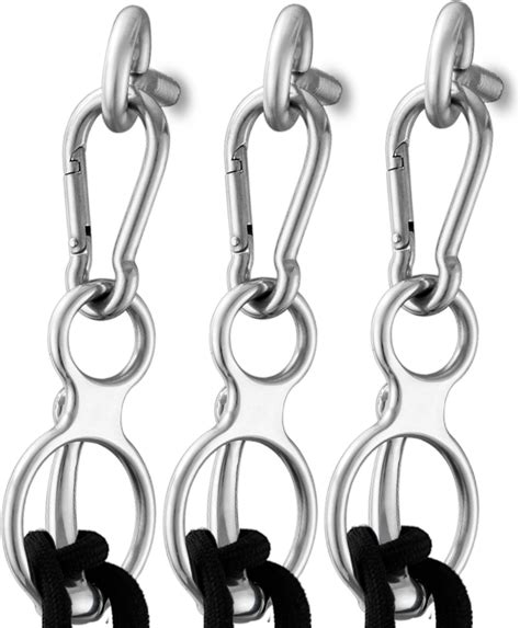 Hehoroo 3pcs Horse Tie Ring Humane Way Magnetic Tie Ring