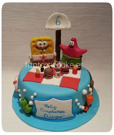 Tarta Bob Esponja Fantastic Cake