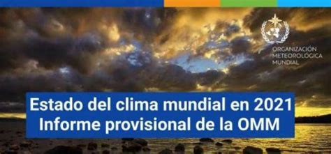 Informe Estado Del Clima Mundial Mas Azul Planetamas Azul Planeta