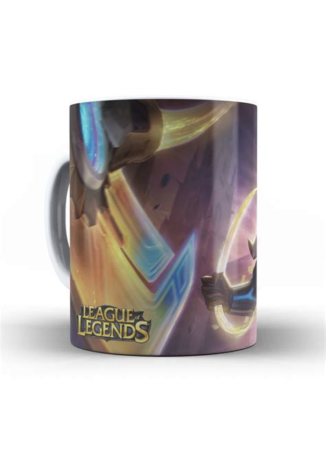 Caneca LOL Gamer Thresh Pulsefire Edição de Prestígio