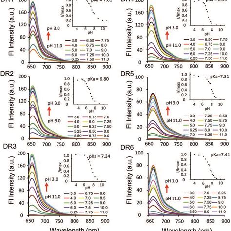 Absorption Spectra Of Dr16 2 × 10⁻⁵ M Dmsopbs 150 As A Function