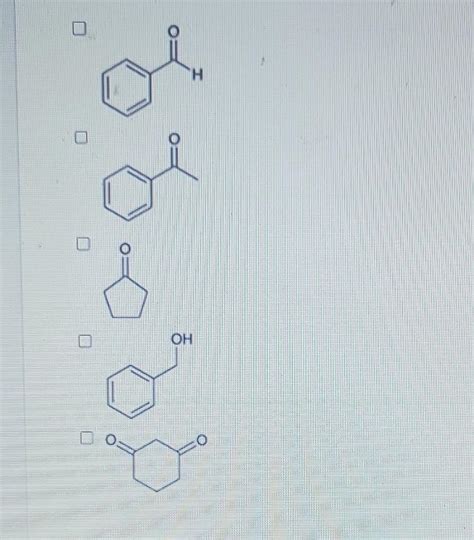 Solved Which Compounds Would Have A PKa Less Than 20 Chegg