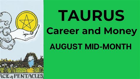 Taurus “a Cycle Ends And Flows Into A Wondrous Time💰august Mid Month Career And Money Tarot