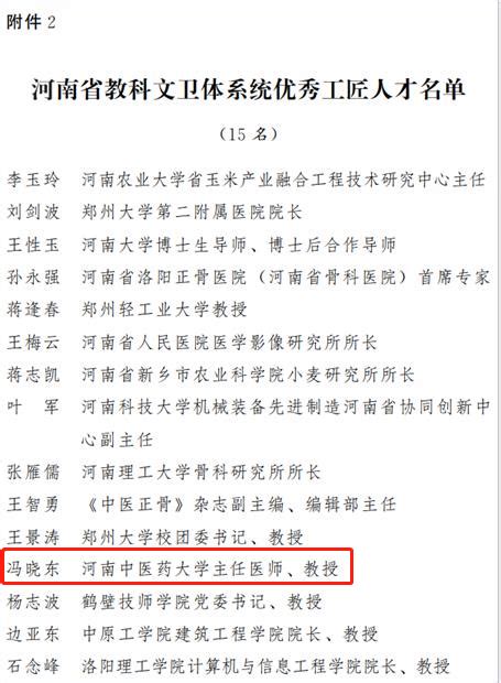 出彩丨我校教师获多项省教科文卫体系统荣誉称号 河南中医药大学校工会