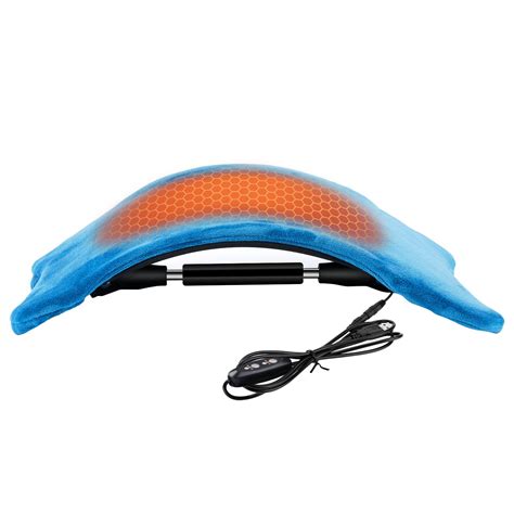 Buy Hpilish Back Stretcher With Heating Pad Multi Level Heat Therapy Timing Function Back