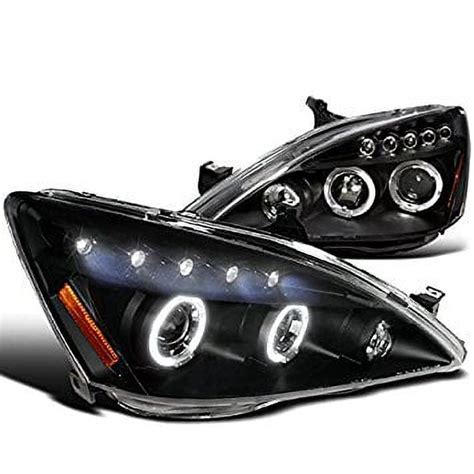 Spec D Tuning 2LHP ACD03JM TM Honda Accord Halo Led Projector