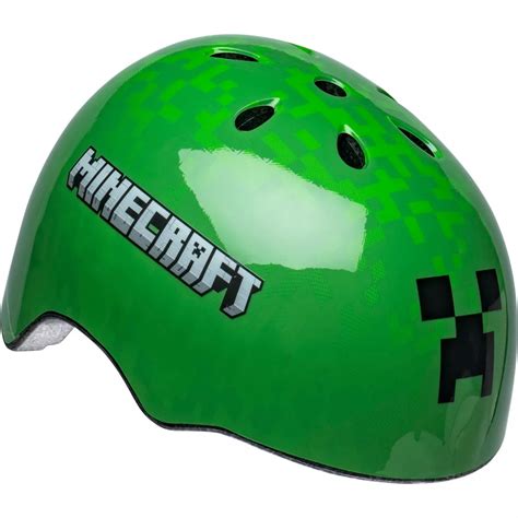 Free Shipping Bell Minecraft Creeper Child Multi Sport Bicycle Helmet