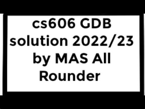 Cs Gdb Solution Fall Cs Cs Gdb Solution Solution