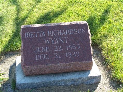 Iretta Mae Richardson Livingston Wyant Find A Grave Memorial