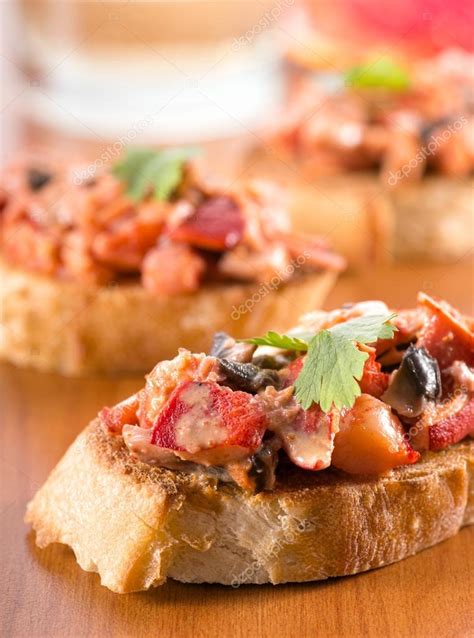 Lobster Crostini — Stock Photo © fudio #42353897