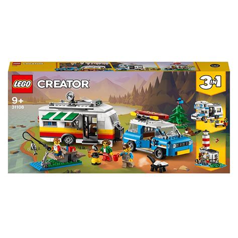 LEGO Creator 3in1 Caravan Family Holiday Car Toy - 31108 - Toys And ...