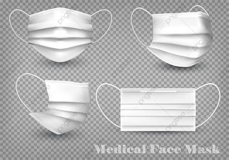 Medical Face Mask Vector Art Png Collection Of A White Medical Face