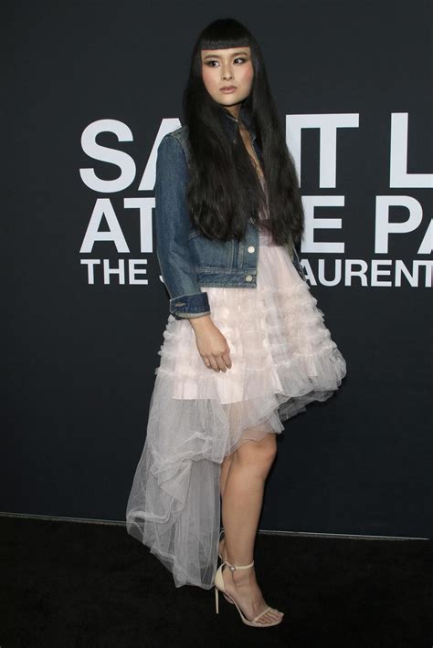 LOS ANGELES, FEB 10 - Asia Chow at the SAINT LAURENT At The Palladium