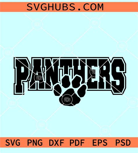 Panthers SVG Carolina Panthers SVG National Football League SVG