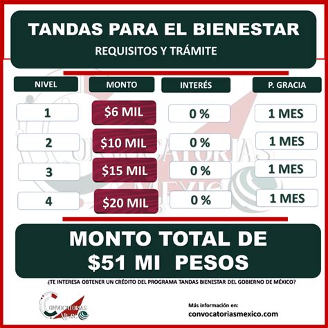 ≫ Monto Total De 51 Mil Pesos Para Mi Negocio Del Programa Tandas