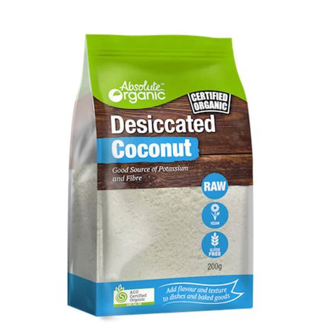 Go Organic 🍎 Organic Desiccated Coconut 200g Go Organic 🍎