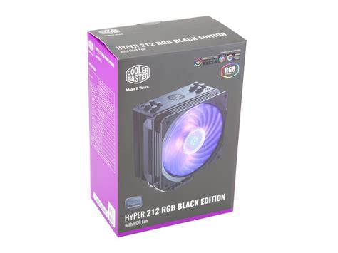 Cooler Master Hyper 212 RGB Black Edition CPU Air Cooler Newegg