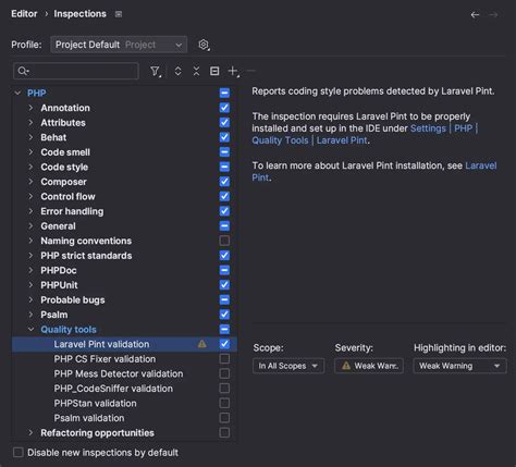 PhpStorm Now Has Built In Support For Laravel Pint Laravel News