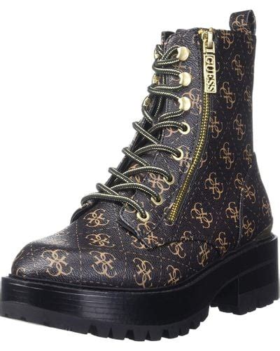 Guess Combat Boots for Women - Up to 78% off | Lyst