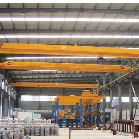 10 Ton Single Girder Overhead Crane 15m Span Kuangshan Shop