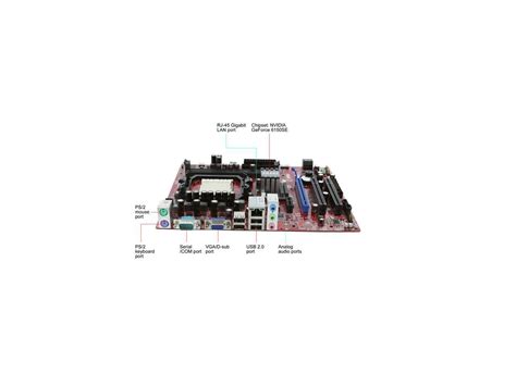 Used - Very Good: MSI K9N6PGM2-V2 AM3/AM2+/AM2 Micro ATX AMD ...