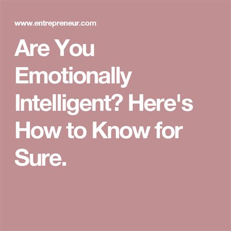 Are You Emotionally Intelligent