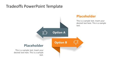 Tradeoffs Powerpoint Template Off