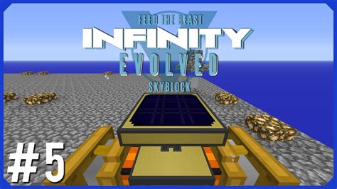 FTB Infinity Evolved Skyblock Episode 5 Solar Power Faster Steel