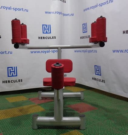 А-176g Гидравлический тренажер для косых мышц живота "Скручивание ...
