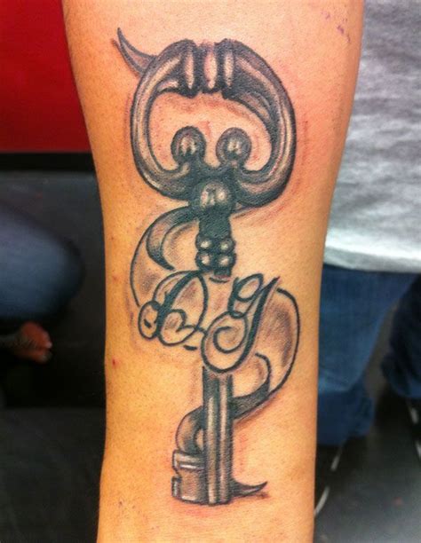 Beautiful Lock Key Tattoos Design World Joshua Nava Arts