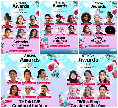 Keputusan Penuh Pemenang TikTok Awards 2024 Che Sayang Kitchen Rangkul