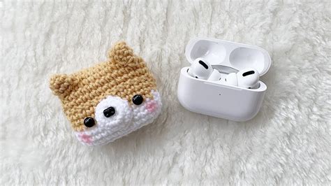 Crochet Airpod Pro Cover Free Pattern Amigurumi Airpod Pro Cover