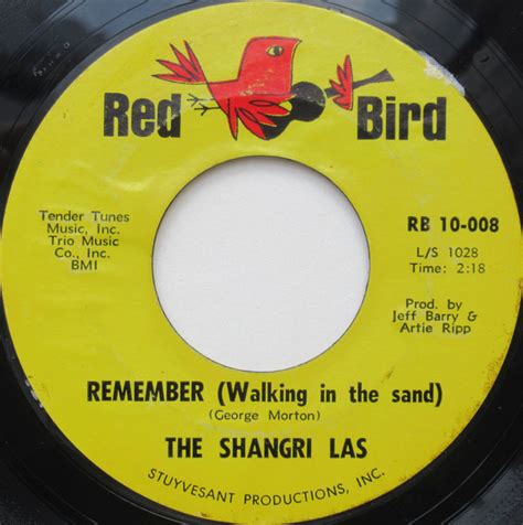 The Shangri Las* - Remember (Walking In The Sand) (Vinyl) | Discogs