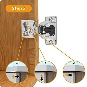 Amazon Chibery Pack Small Overlay D Concealed Hinges For